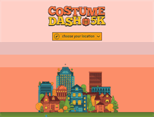 Tablet Screenshot of costumedash.com